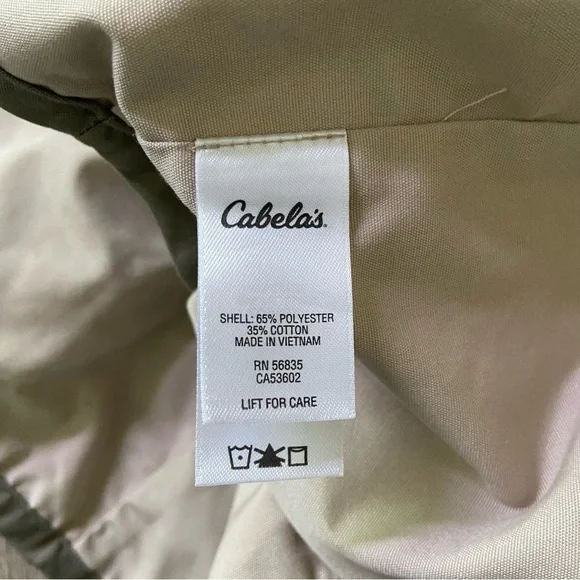 FINAL PRICE:  COPPER  RIVER | Cabela's Tan Fishing Vest Size XL - Picture 13 of 15